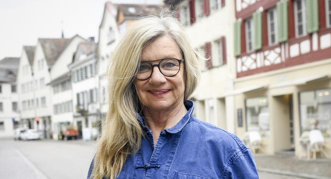 Zu Besuch bei Bea Petri in ihrem Laden Wohnfuehlen in Steckborn, am Montag, 15. Maerz, 2021. (Melanie Duchene / Schaffhauser Nachrichten)
