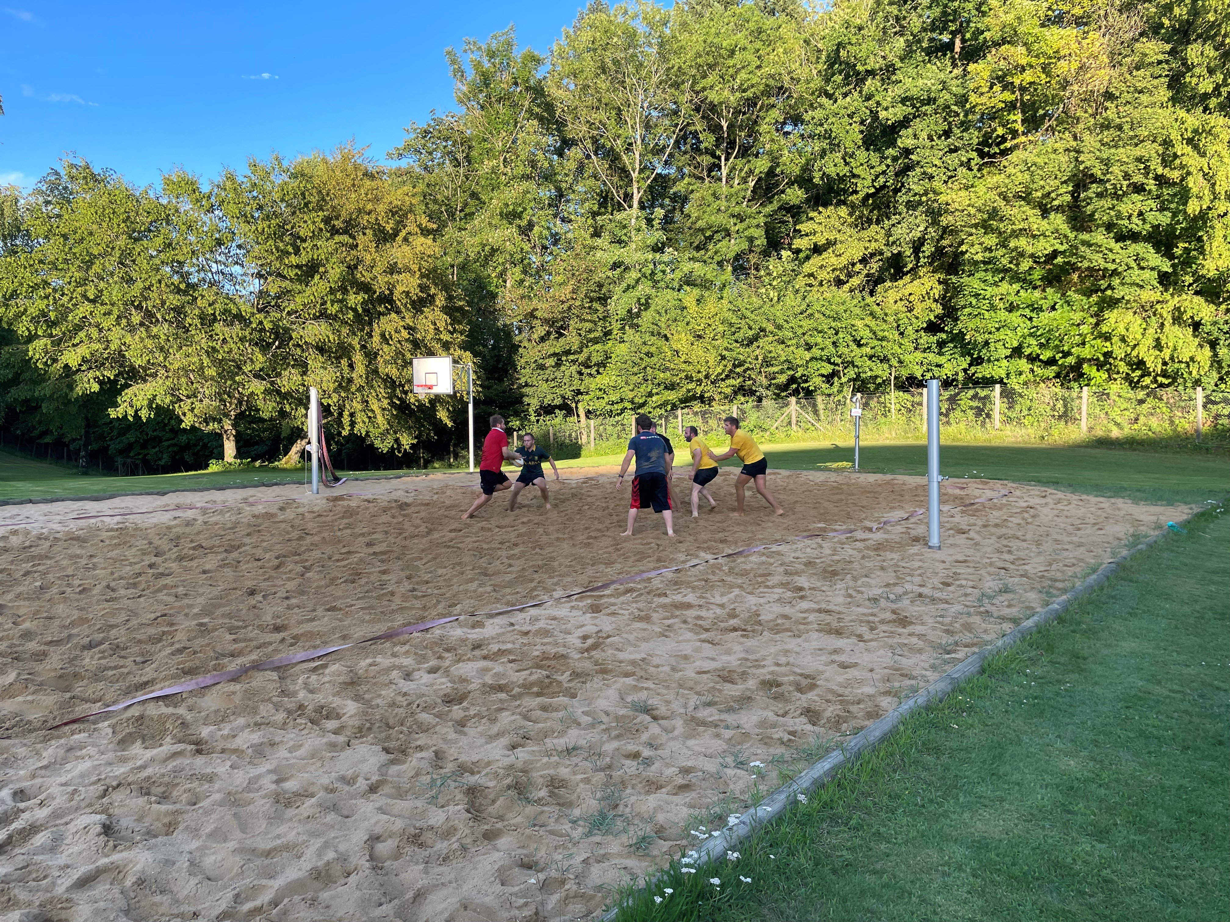 Beach Training für den Rugbyclub Schaffhausen