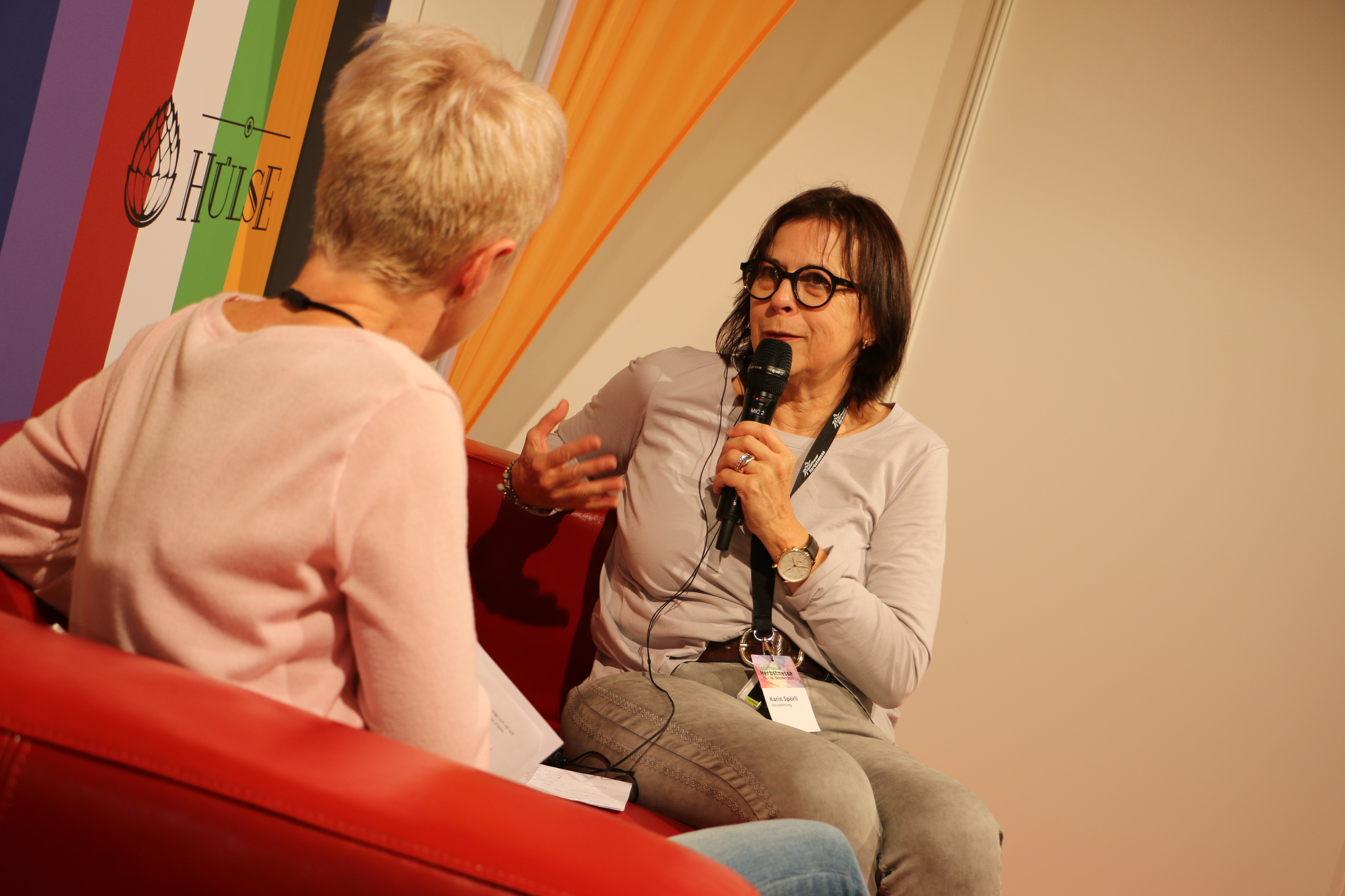 Karin Spörli bei Simone Honegger im Interview.